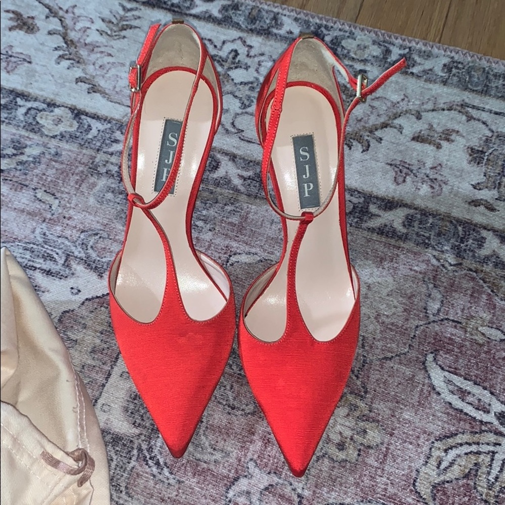SJP by Sarah jessica Parker red pumps